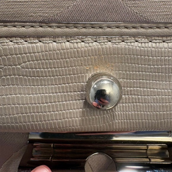 Coach Kristin Signature Op Art Sateen Hobo Shoulder Bag Y2K Aesthetic - Picture 10 of 16